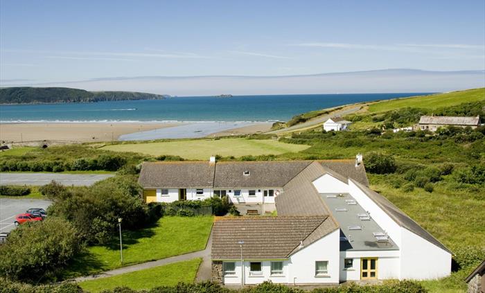 View of Hostel & Beach